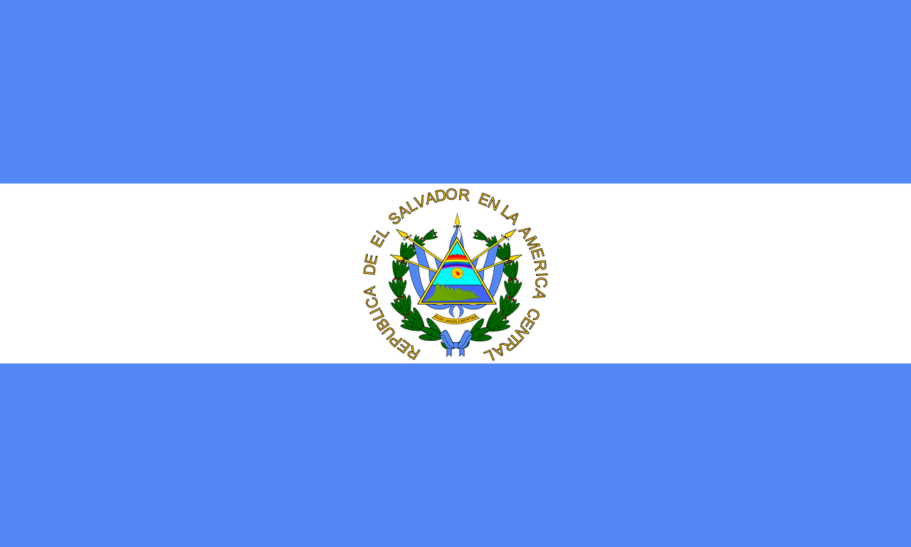 Salvadoras, Vėliava, Šalis, Tauta, Nacionalinis, Centrinė Amerika, Lotynų, Amerikietis, Ženklas, Simbolis