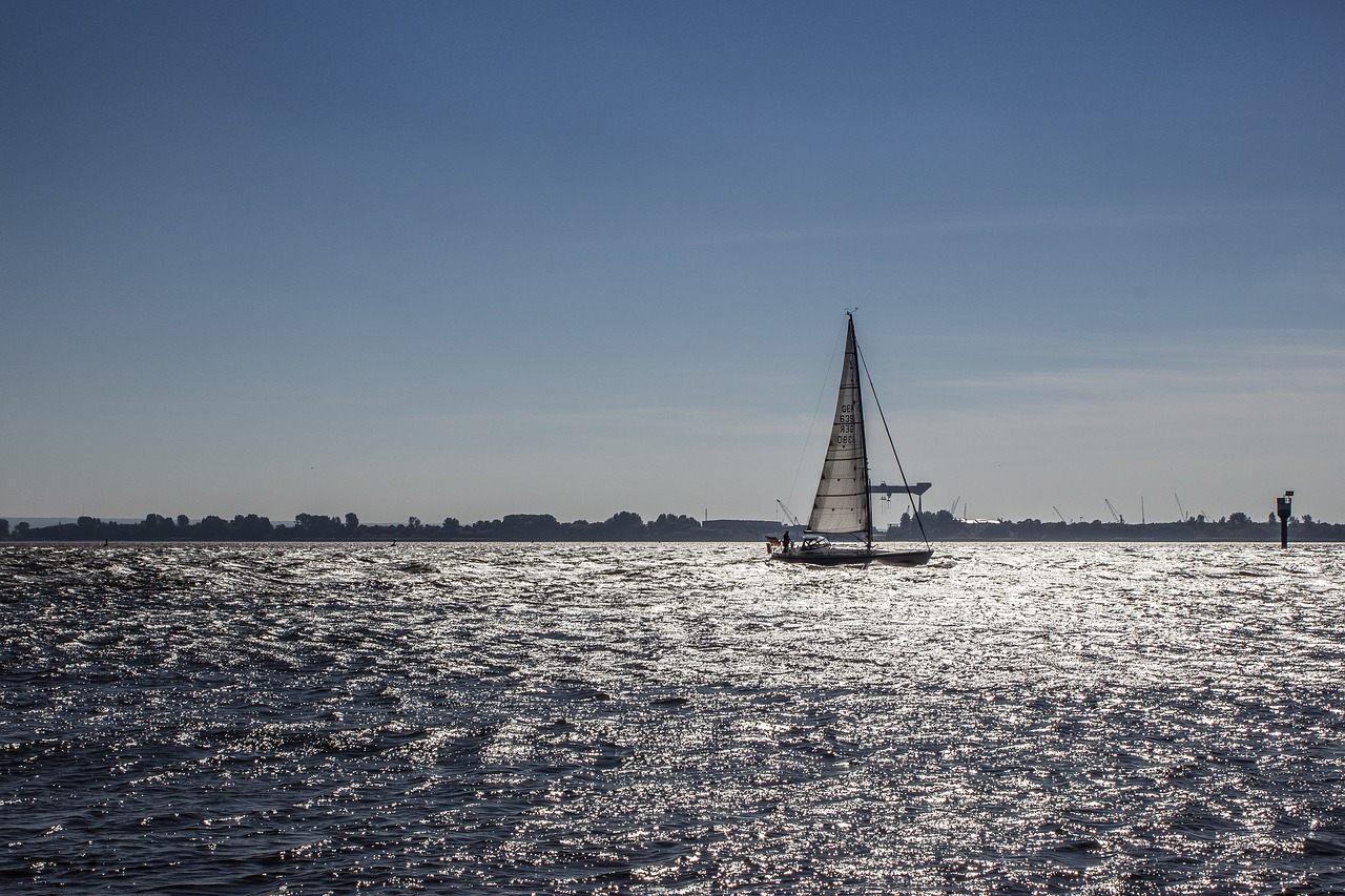 Elbe, Burinė Valtis, Vanduo, Blankenese, Hamburgas, Saulė, Elbe Paplūdimys, Elbufer, Nemokamos Nuotraukos,  Nemokama Licenzija