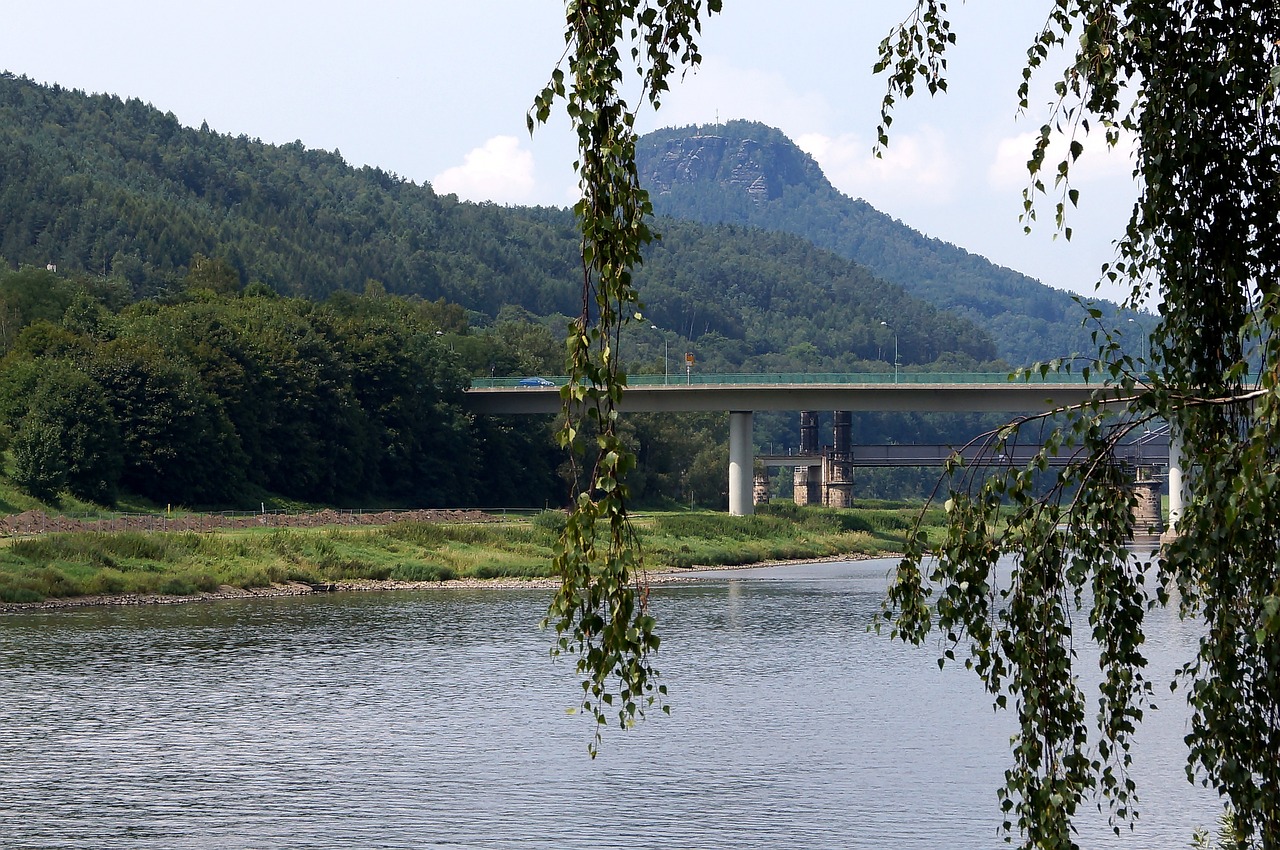 Elbe, Upė, Liilio Akmuo, Saksonijos Šveicarija, Rokas, Kalnas, Nemokamos Nuotraukos,  Nemokama Licenzija