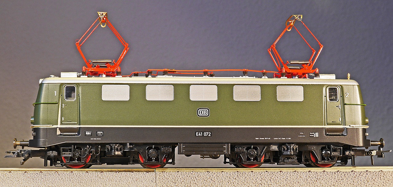 Elektrinis Lokomotyvas,  Modelis,  Masto H0,  Žaislai,  Deutsche Bundesbahn,  E41,  E 41,  Transportas,  Regioninis Traukinys,  Traukinys