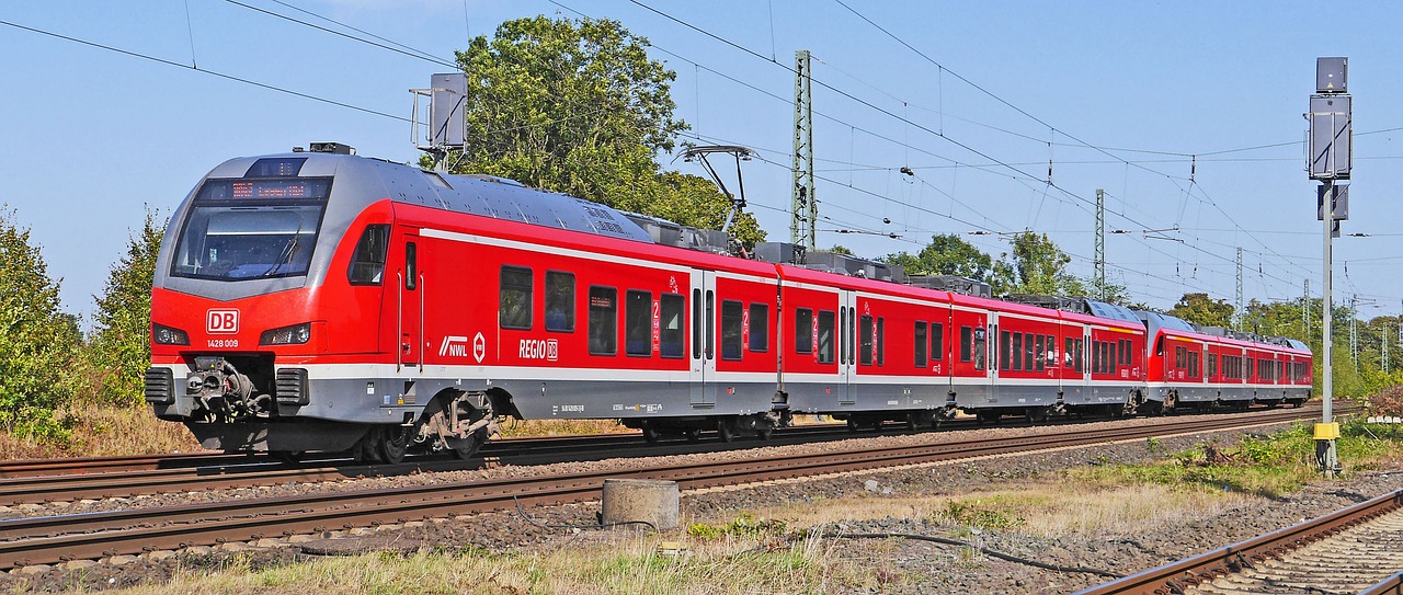 Elektros Vienetas, Dvigubas Vienetas, Regioninis Eismas, Deutsche Bahn, Db, Dbag, Traukinys, Naujas, Br428, Br 428