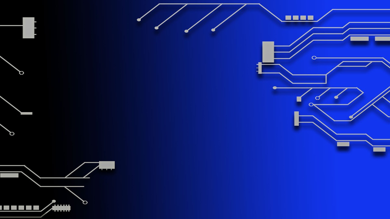 Elektronika, Kompiuteris, Pagrindinė Lenta, Technologija, Skaitmeninis, Fonas, Mėlynas, Nemokamos Nuotraukos,  Nemokama Licenzija