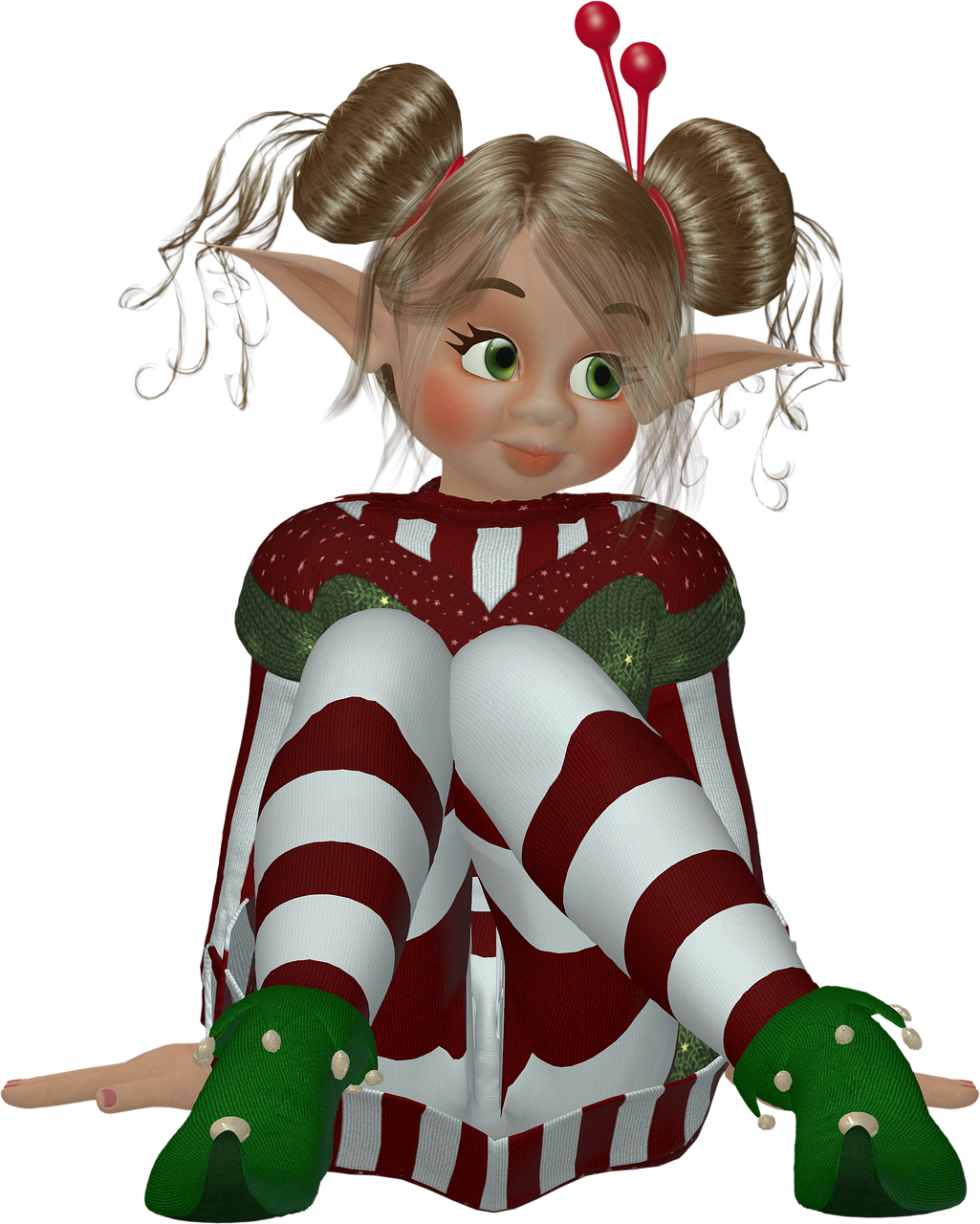 Elfas, Elfai, Pixie, Kalėdos, Šventė, Xmas, Charakteris, Fantazija, Kalėdų Eglė, Nemokamos Nuotraukos