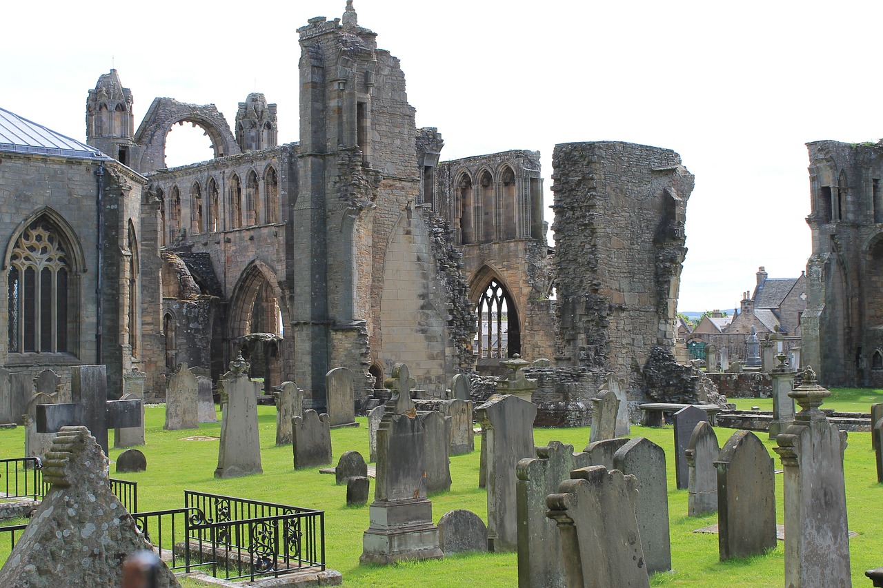 Elgin, Katedra, Griuvėsiai, Kapinės, Škotija, Nemokamos Nuotraukos,  Nemokama Licenzija
