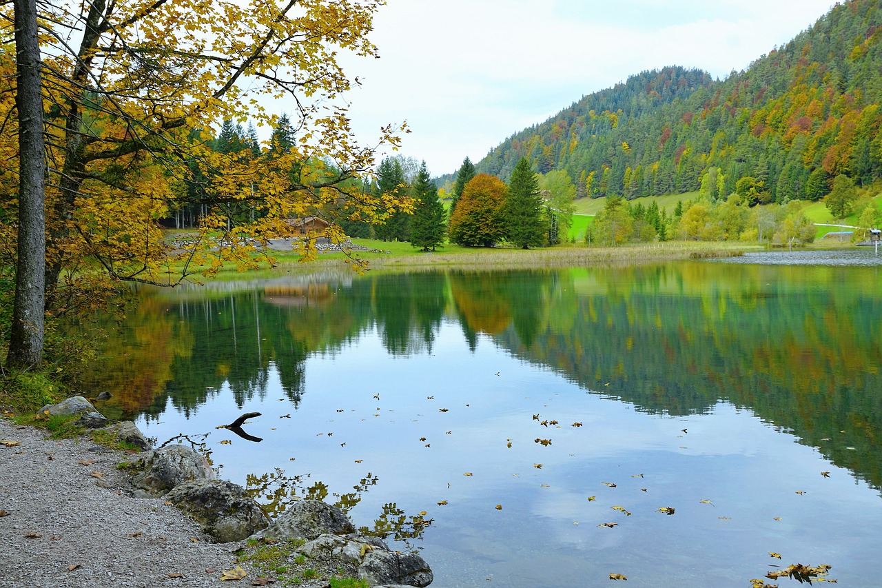 Ellmau, Scheffau, Austria, Ežeras, Kraštovaizdis, Gamta, Kalnai, Alpių, Idiliškas, Millstatt