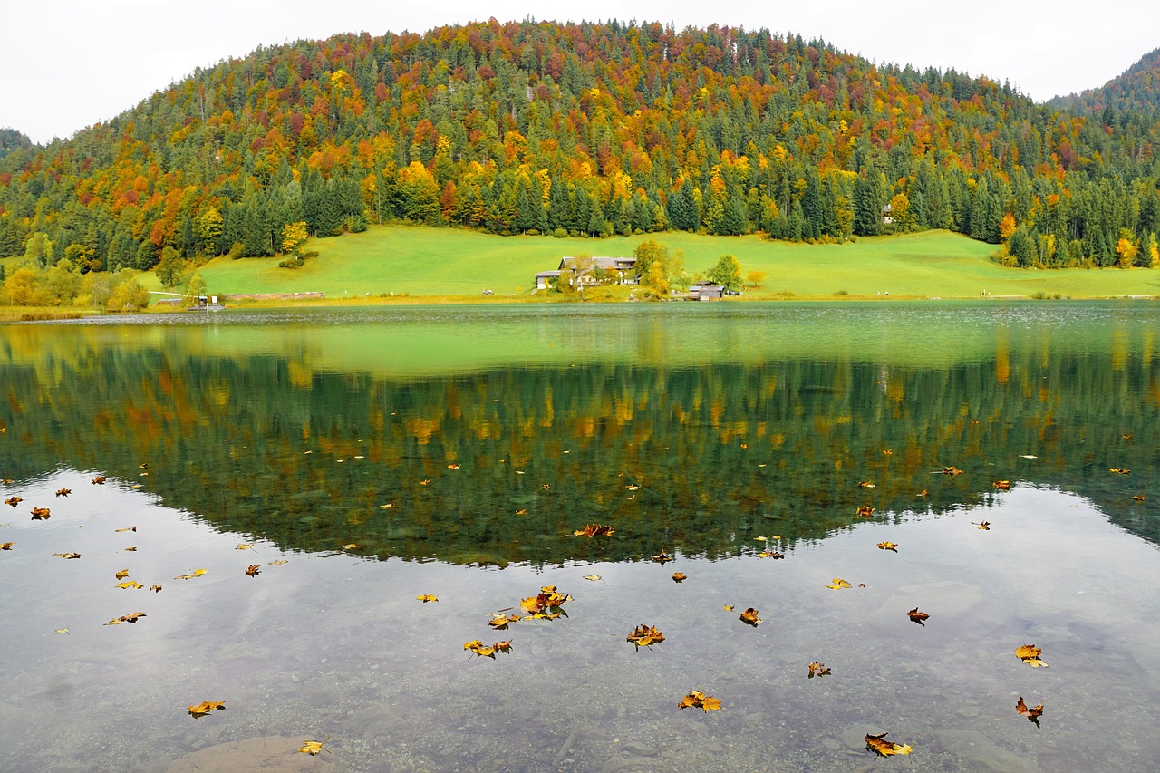 Ellmau, Scheffau, Austria, Ežeras, Kraštovaizdis, Gamta, Kalnai, Alpių, Idiliškas, Millstatt