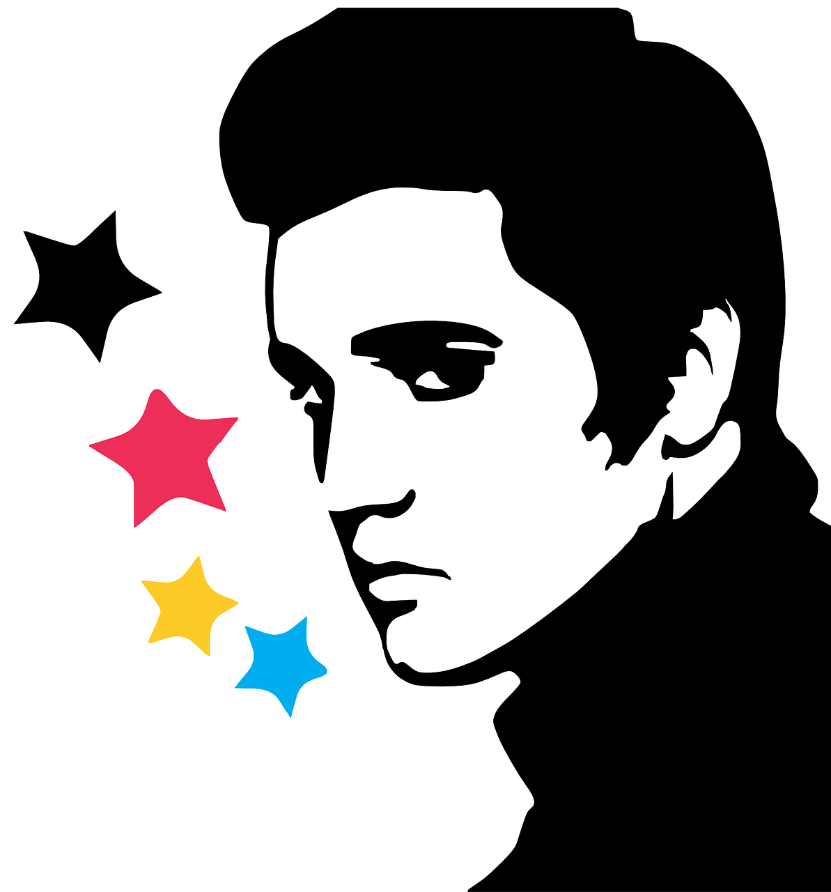 Elvis Presley, Jaunas, Roko Žvaigždė, Žvaigždės, Vyras, Asmuo, Veidas, Portretas, Nemokama Vektorinė Grafika, Nemokamos Nuotraukos