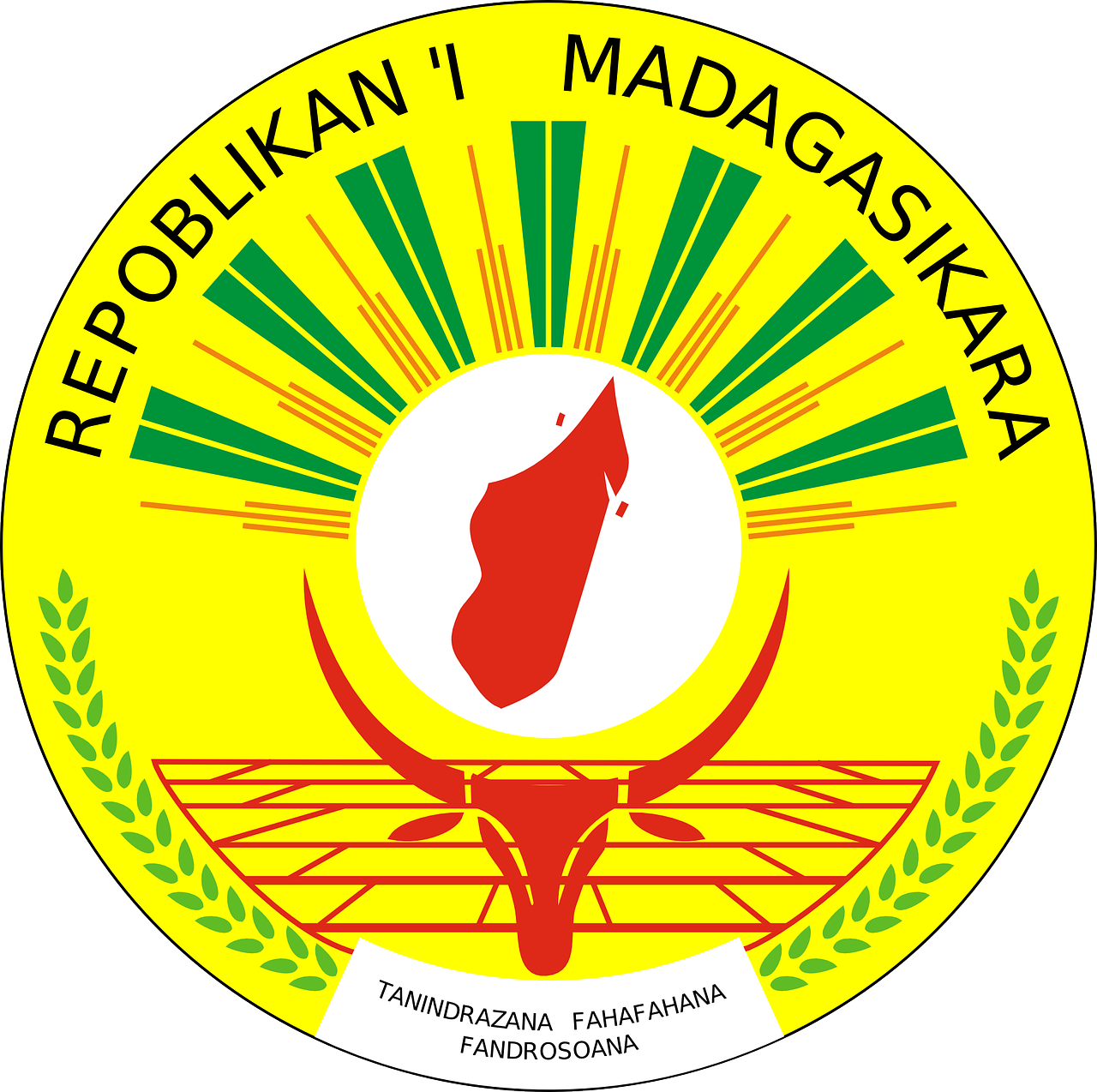 Emblema, Kailis, Rankos, Madagaskaras, Nemokama Vektorinė Grafika, Nemokamos Nuotraukos,  Nemokama Licenzija