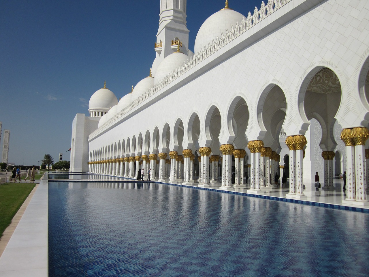 Emiratai, Mečetė, Abu Dabis, Sheikh Zayed Mečetė, Nemokamos Nuotraukos,  Nemokama Licenzija