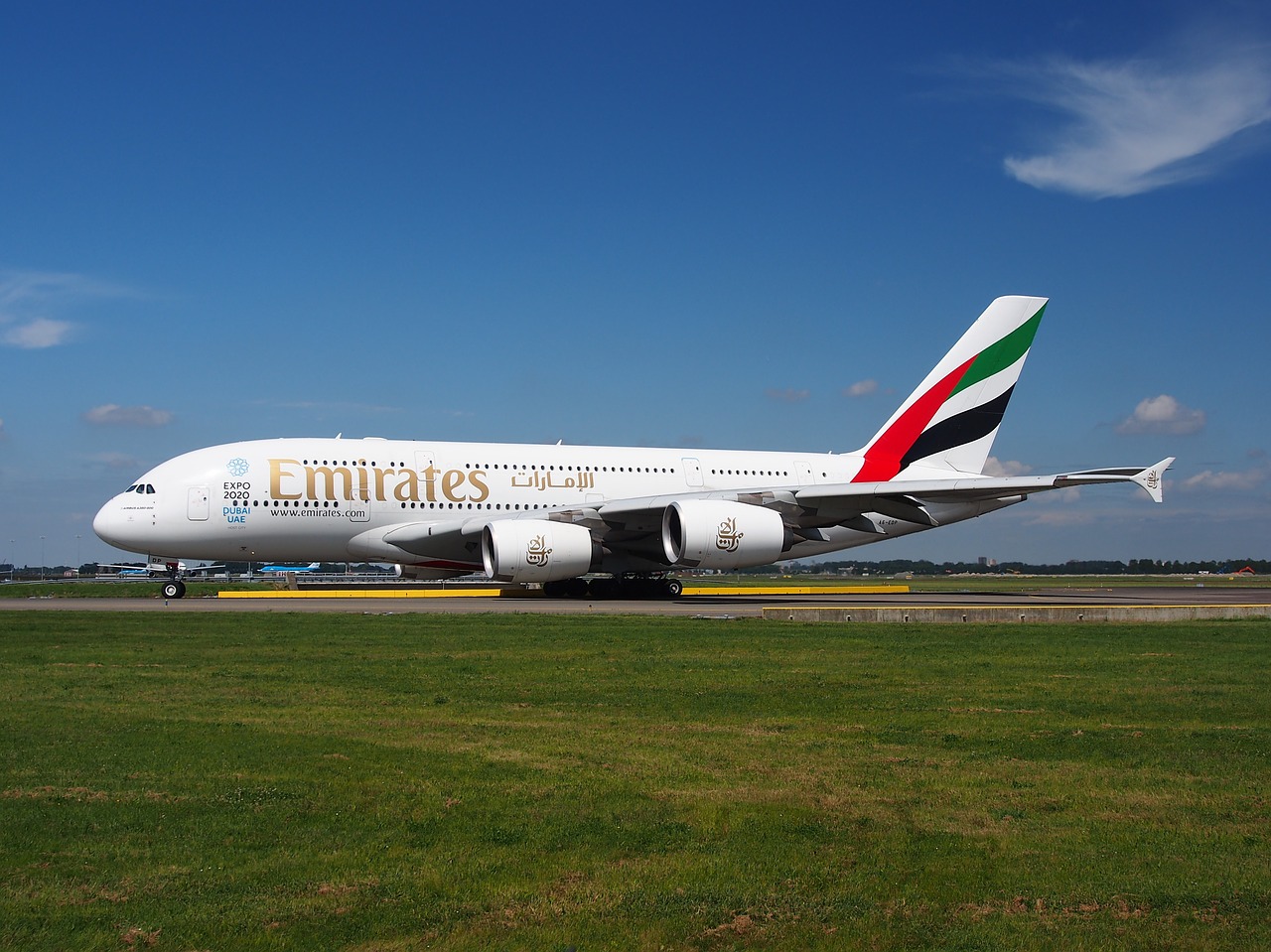 Emiratai,  Airbus A380,  Orlaivis,  Lėktuvas,  Lėktuvas,  Oro Uostas,  Reaktyvinis,  Technologija,  Schiphol, Nemokamos Nuotraukos