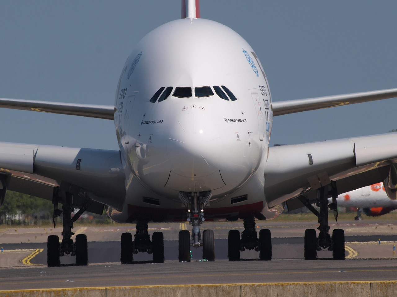 Emiratai,  Airbus A380,  Orlaivis,  Lėktuvas,  Lėktuvas,  Oro Uostas,  Reaktyvinis,  Technologija,  Schiphol, Nemokamos Nuotraukos