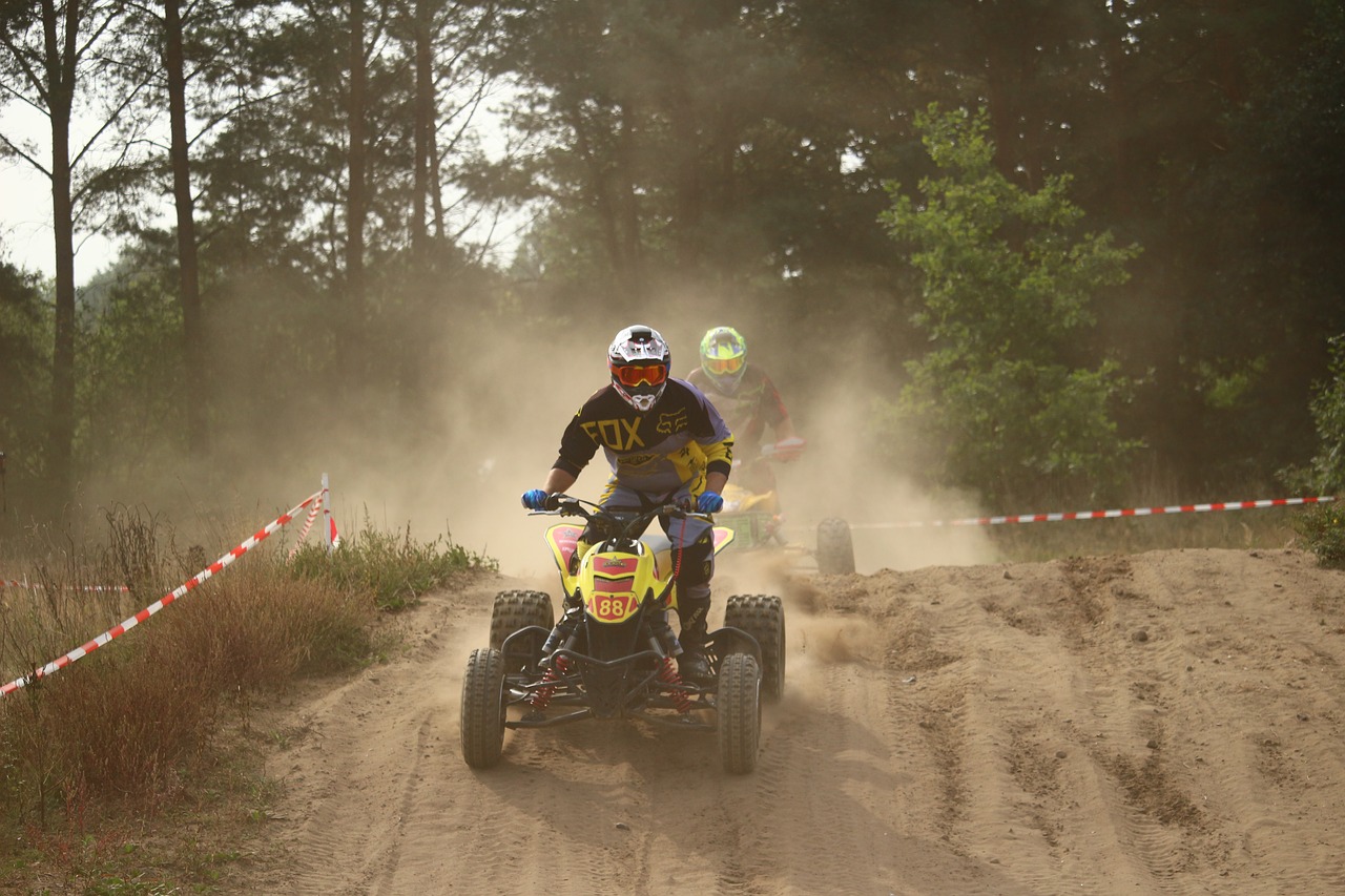 Enduro, Kirsti, Quad, Quad Race, Motorsportas, Motokroso, Motociklas, Motokroso Važiavimas, Motociklų Sportas, Smėlis