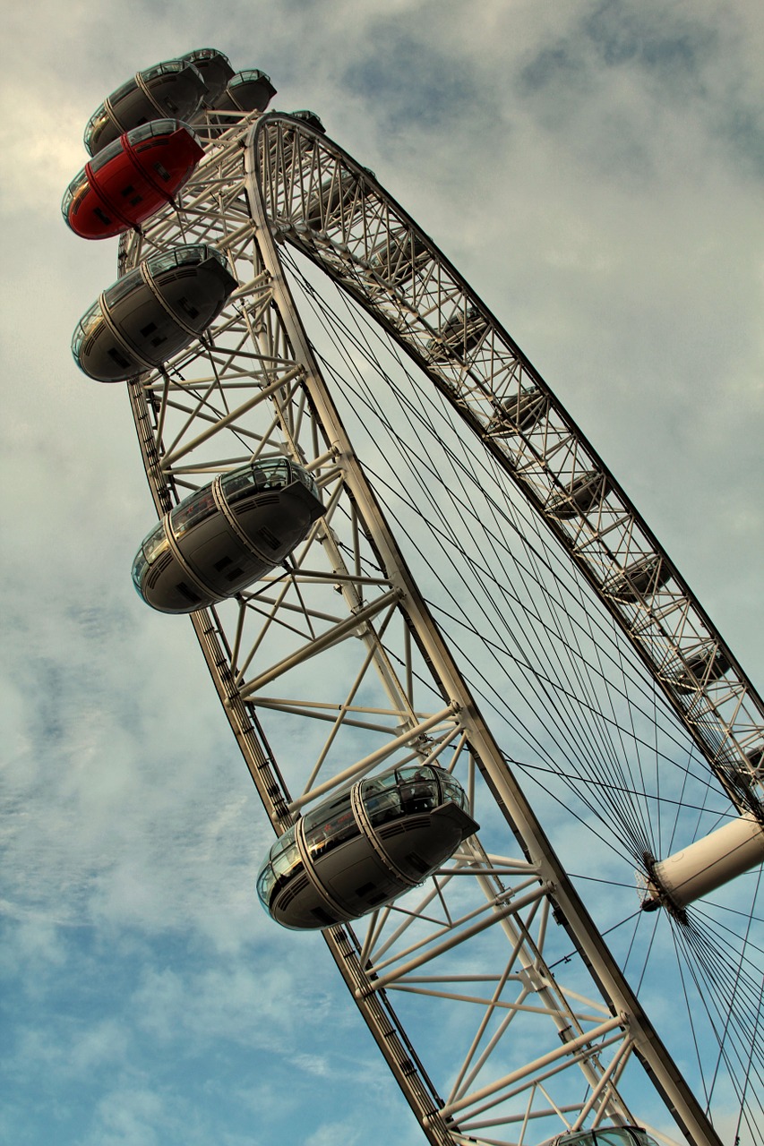 Ferris Ratas, Londonas, Londono Akis, Anglija, Miestas, Kelionė, Nemokamos Nuotraukos,  Nemokama Licenzija