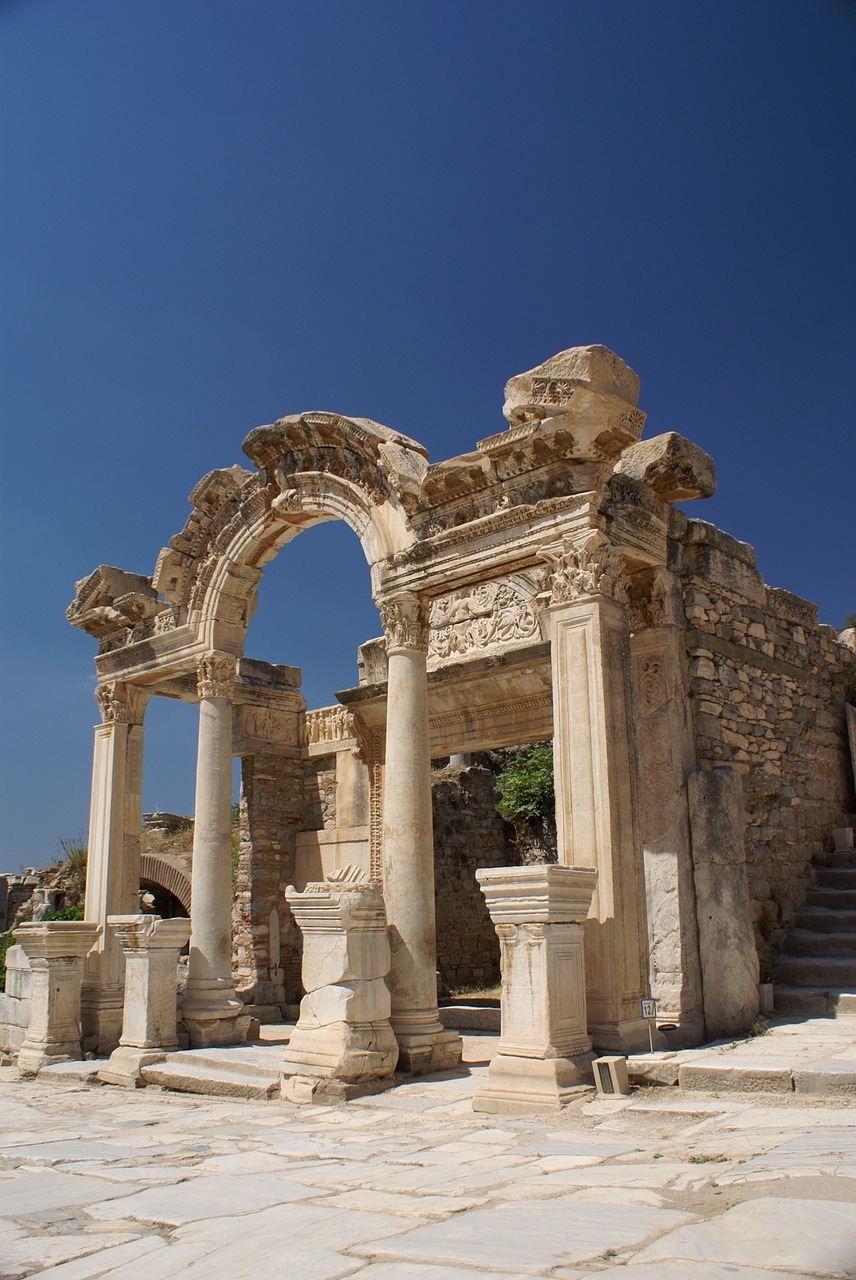 Efesas, Senovės, Turkija, Hadrianas, Šventykla, Archeologiniai, Nemokamos Nuotraukos,  Nemokama Licenzija