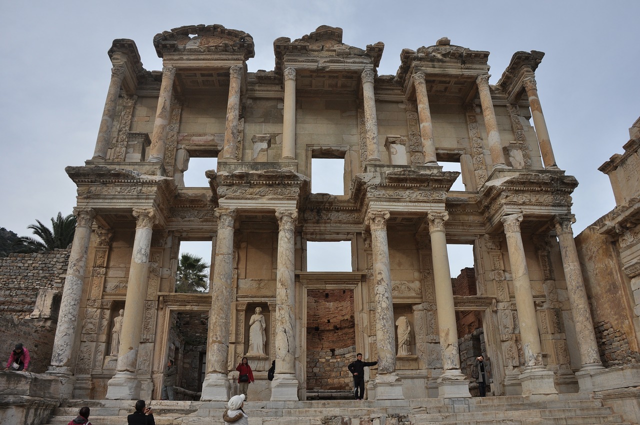 Efeso Biblioteka, Efes, Nemokamos Nuotraukos,  Nemokama Licenzija