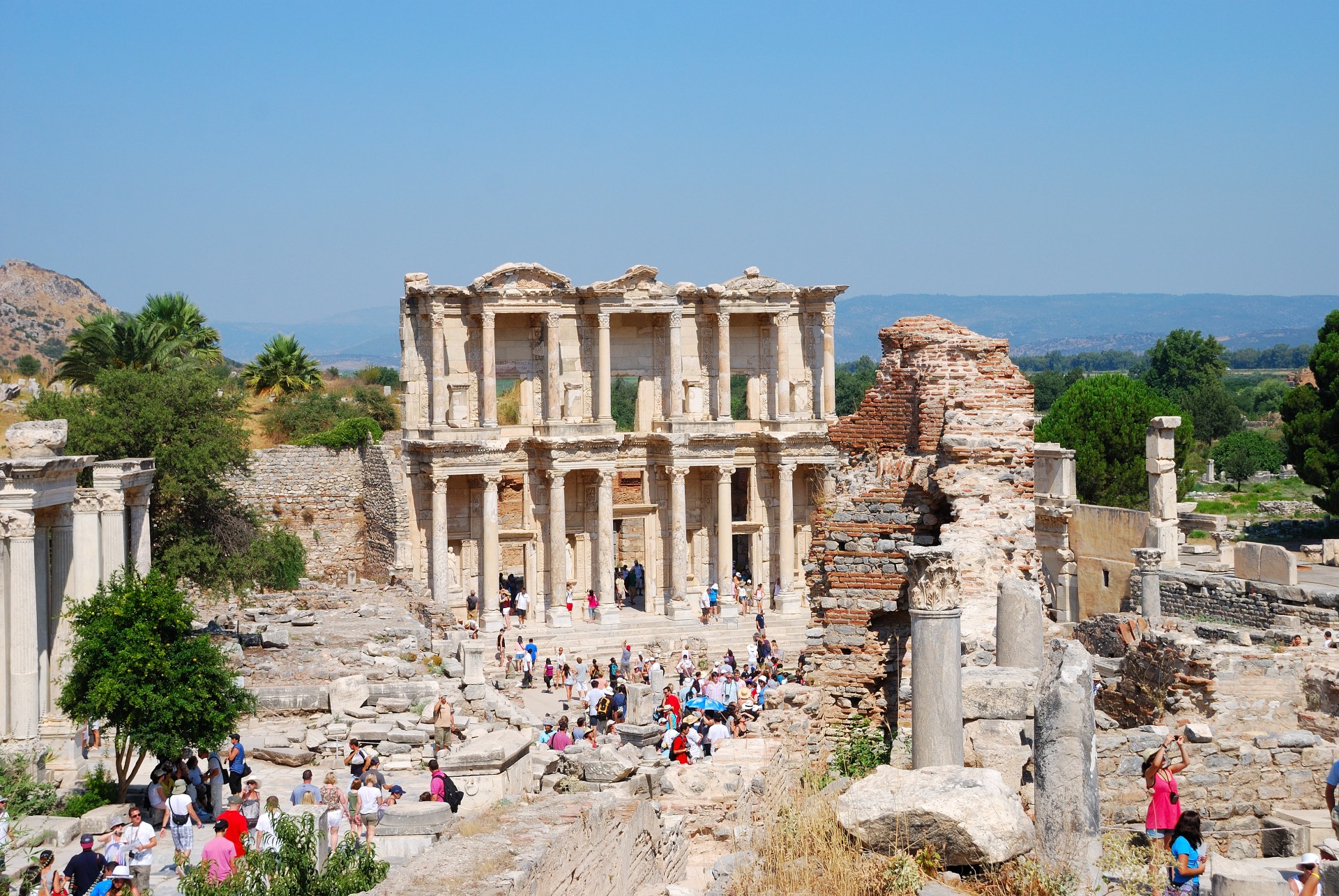 Biblioteka & Nbsp,  Celsus,  Efesas,  Turkija,  Turkish,  Efes,  Griuvėsiai,  Senovės,  Kelionė,  Istorija