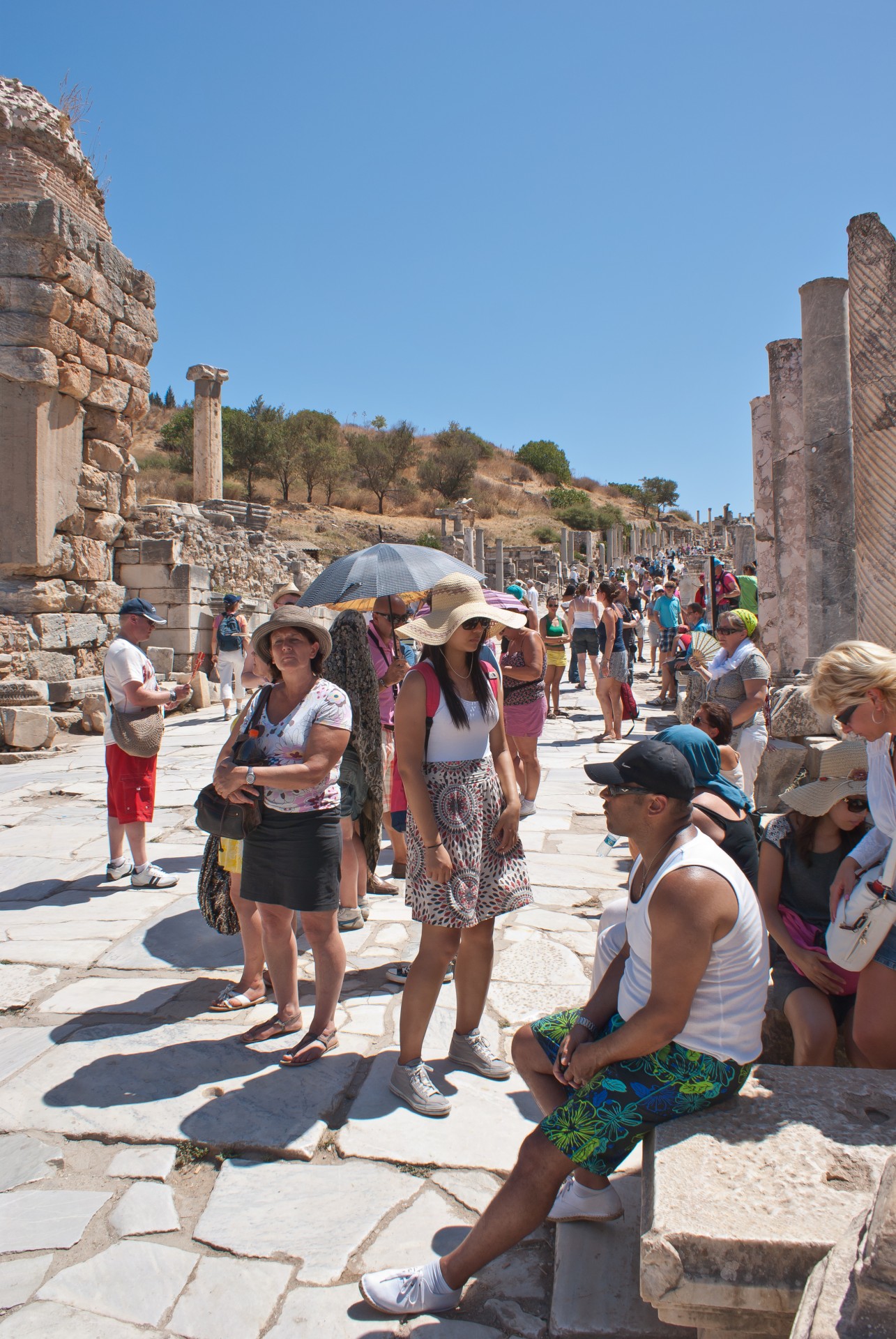 Efesas,  Turkija,  Daug & Nbsp,  Turistų,  Efesas,  Turkija,  Daug Turistų, Nemokamos Nuotraukos,  Nemokama Licenzija