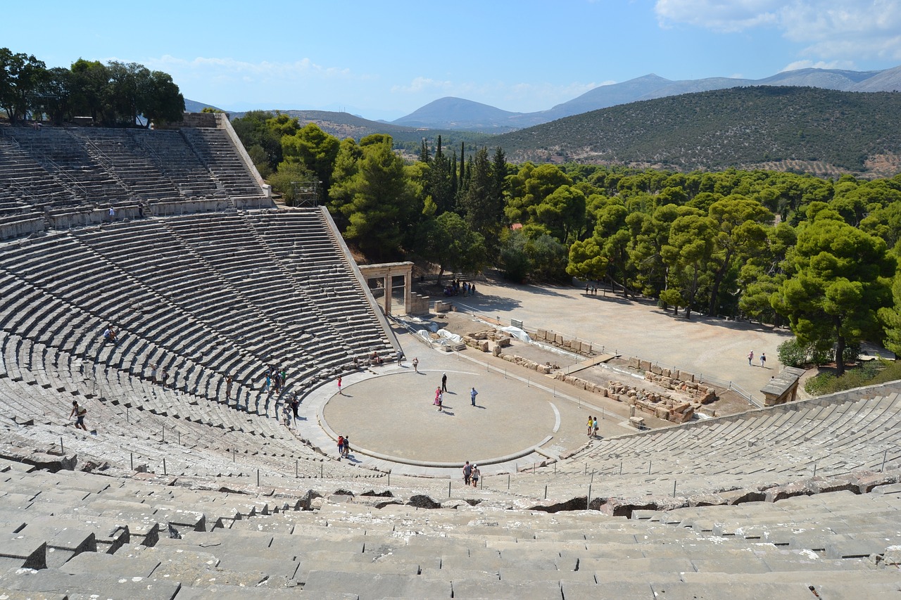 Epidauras, Graikija, Teatras, Akėčios, Kraštovaizdis, Nemokamos Nuotraukos,  Nemokama Licenzija