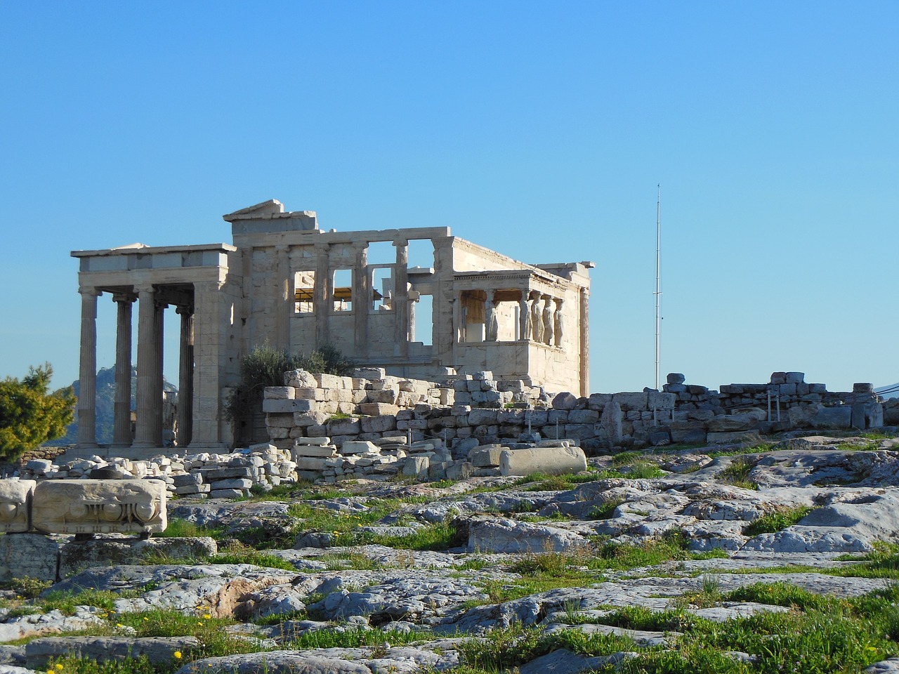 Erekcija, Akropolis, Atėnas, Nemokamos Nuotraukos,  Nemokama Licenzija
