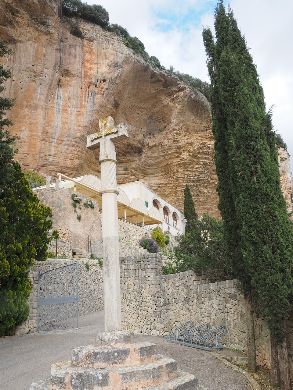 Malonės Šventykla, Vienuolynas, Kryžius, Šventovė Mūsų Malonės Dama, Maljorka, Istoriškai, Architektūra, Ispanas, Arkos, Pastatas