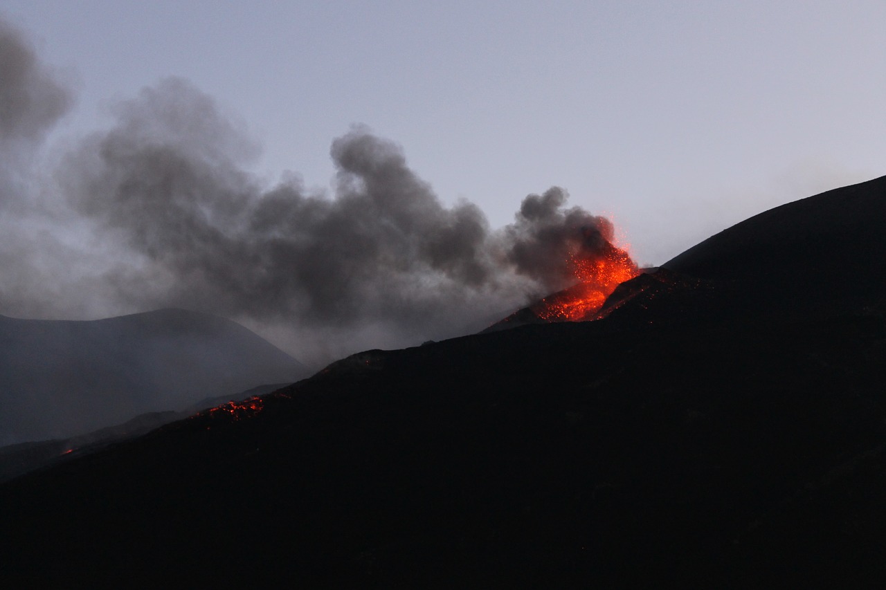 Išsiveržimas, Etna, Sprogimas, Vulkanas, Italy, Nemokamos Nuotraukos,  Nemokama Licenzija