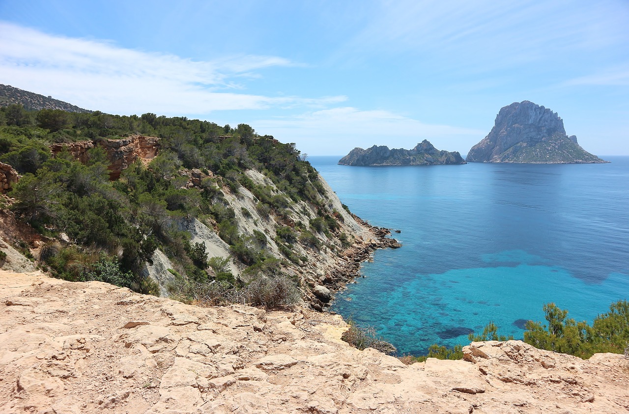 Es Vedra, Ispanija, Ibiza, Sala, Balearų Salos, Vaizdas, Viduržemio Jūros, Nemokamos Nuotraukos,  Nemokama Licenzija