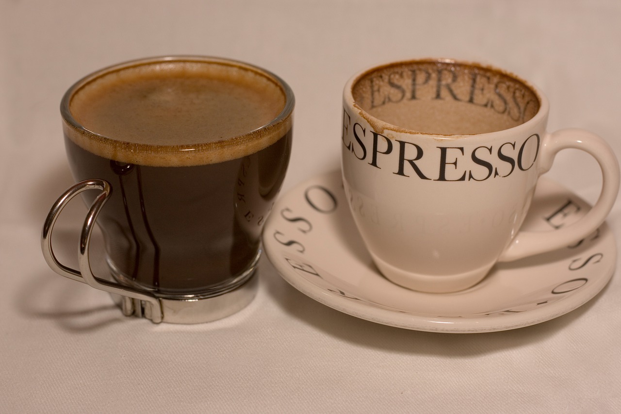 Espresso, Puodeliai, Kava, Gerti, Kofeinas, Gėrimas, Pupelė, Nemokamos Nuotraukos,  Nemokama Licenzija