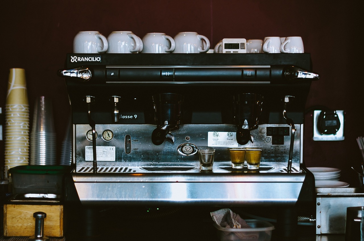 Espresso Mašina, Kava, Kavinė, Restoranas, Puodeliai, Įranga, Virtuvė, Nemokamos Nuotraukos,  Nemokama Licenzija