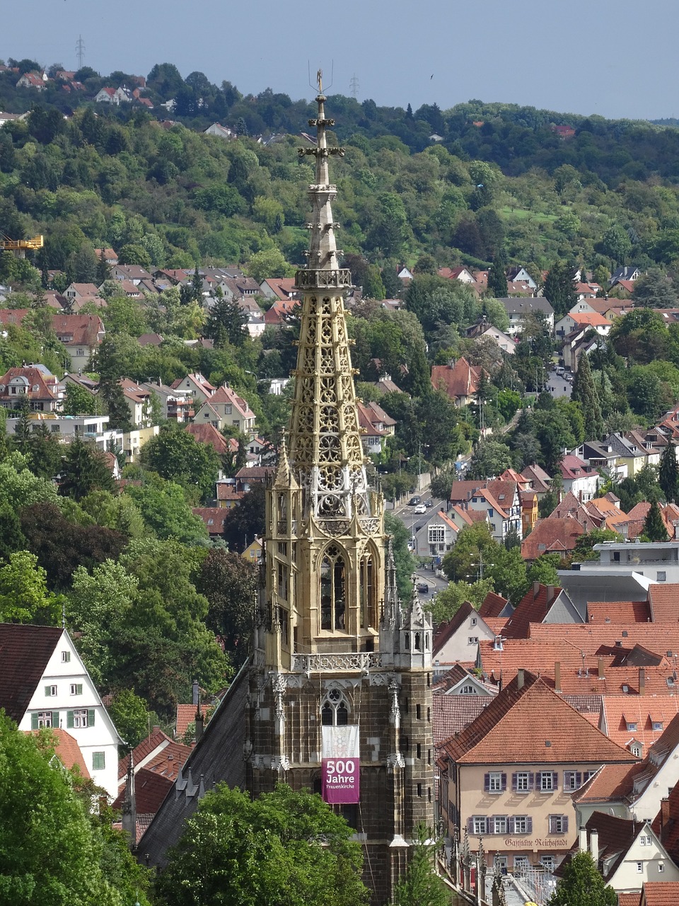 Esslingen, Frauenkirche, Bokštas, Jubiliejus, Bažnyčia, Nemokamos Nuotraukos,  Nemokama Licenzija