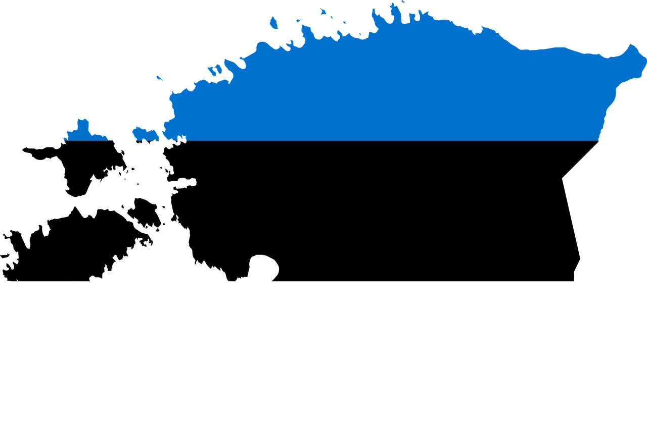 Estonia, Šalis, Europa, Vėliava, Sienos, Žemėlapis, Tauta, Geografija, Kartografija, Svg