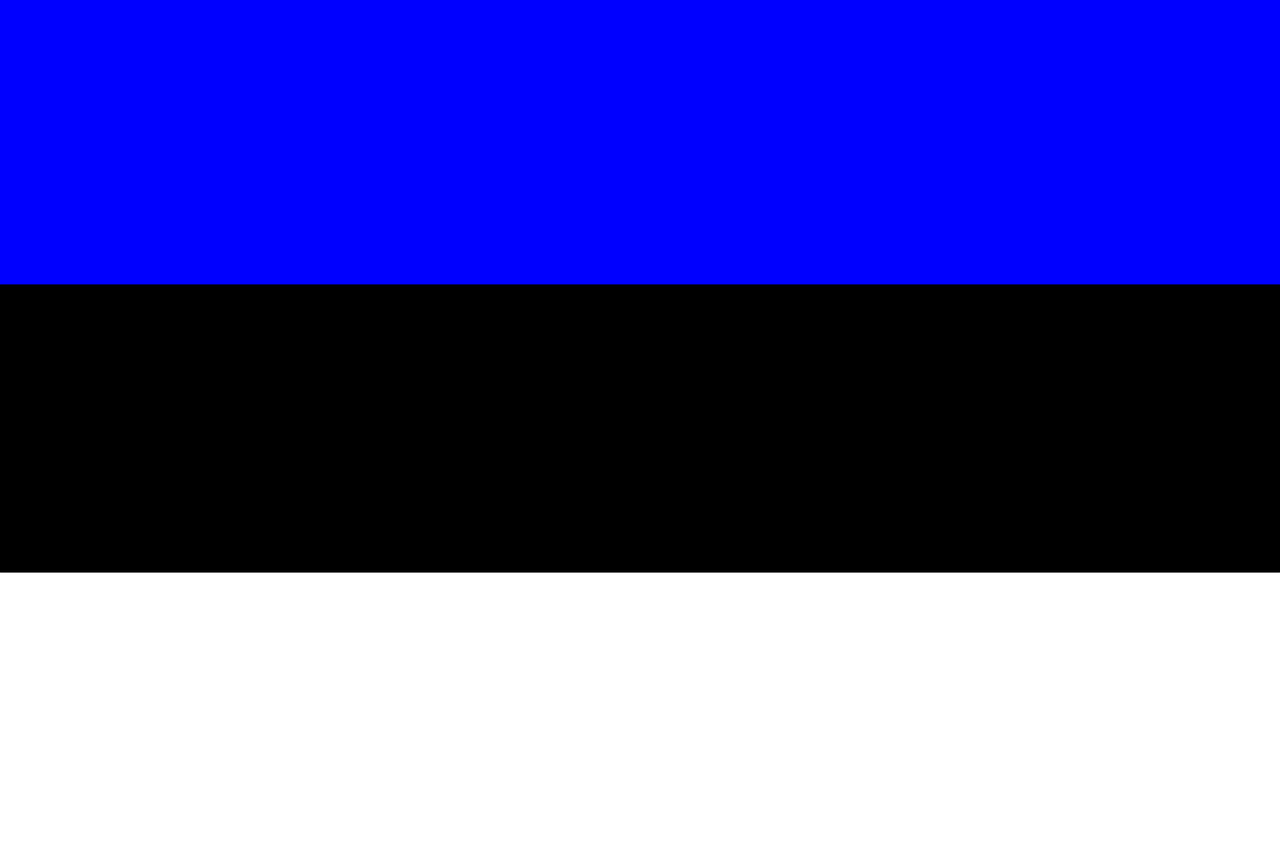 Estonia, Vėliava, Nacionalinis, Simbolis, Estonijos, Šalis, Tauta, Ženklai, Simboliai, Nemokama Vektorinė Grafika