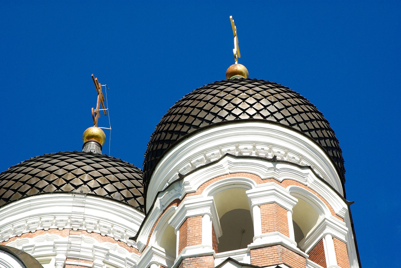 Estonia, Tallinn, Ortodoksų Bažnyčia, Kupolai, Nemokamos Nuotraukos,  Nemokama Licenzija