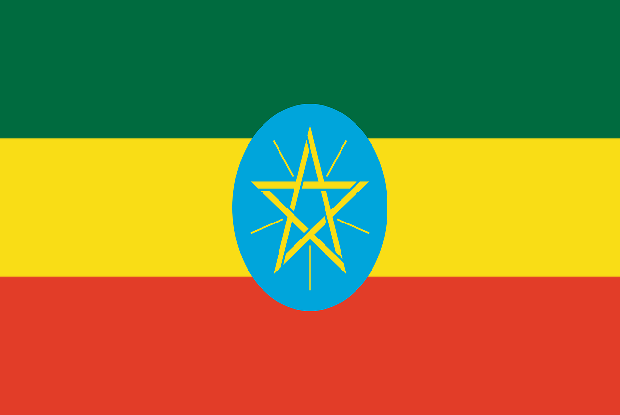 Etiopija, Vėliava, Tautinė Vėliava, Tauta, Šalis, Ženminbi, Simbolis, Nacionalinis Ženklas, Valstybė, Nacionalinė Valstybė