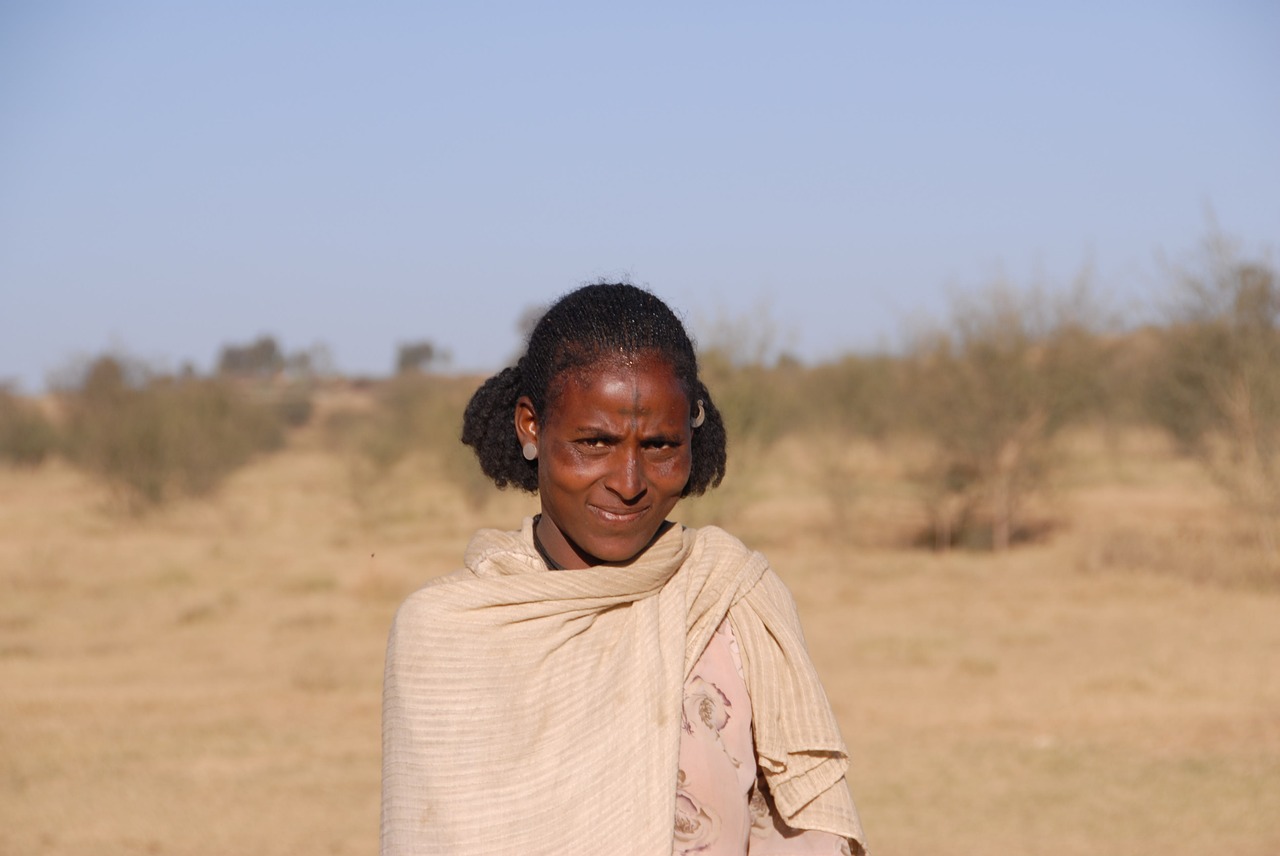 Etiopija, Moteris, In, Dykuma, Nemokamos Nuotraukos,  Nemokama Licenzija