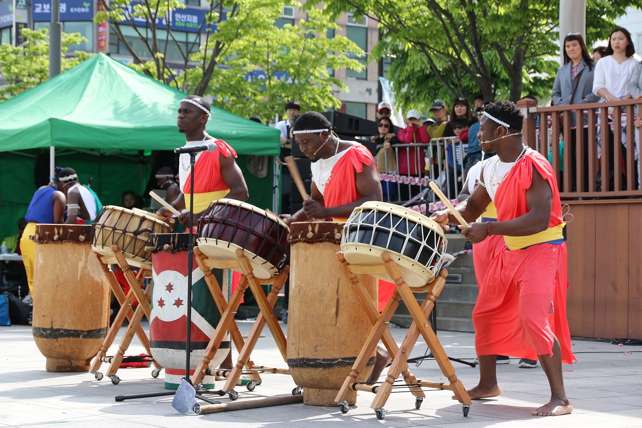 Etiopijos Perkusija, Ansano Gatvės Polius, Kaip Gwangdeok, Nemokamos Nuotraukos,  Nemokama Licenzija