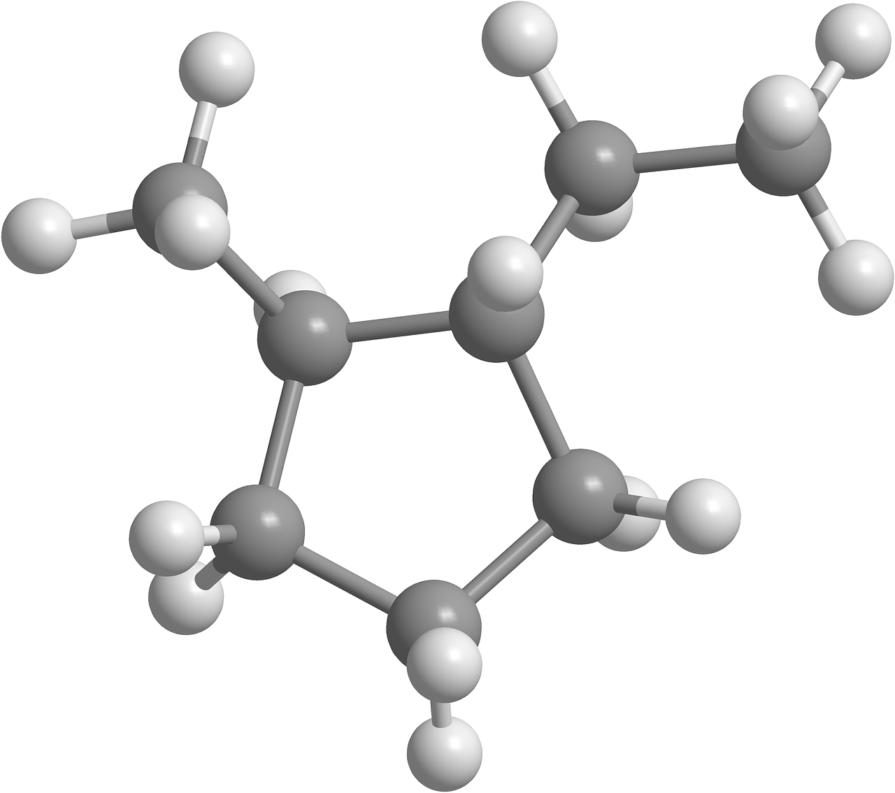 Etilmetilciklopentanas, Alkanai, Cikloalkanos, Molekulės, Chemija, Ekologiškas, Nemokamos Nuotraukos,  Nemokama Licenzija