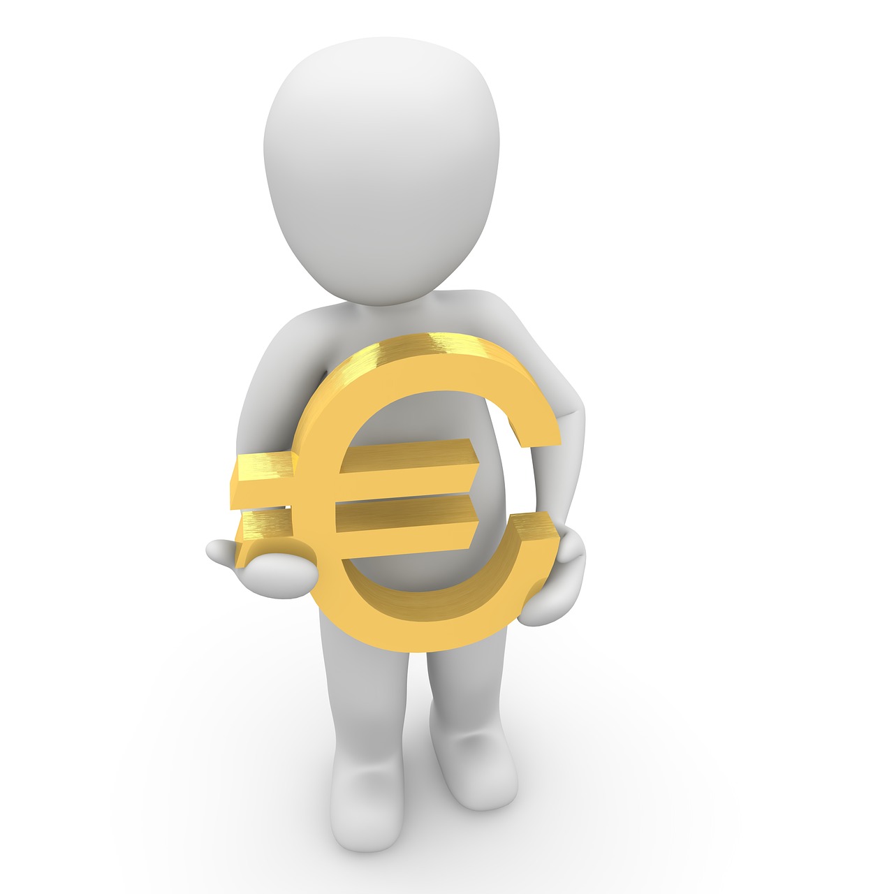 Euras, Personažai, 3D, Simbolis, Europa, Valiuta, Euro Ženklas, Europietis, Finansai, Pinigai