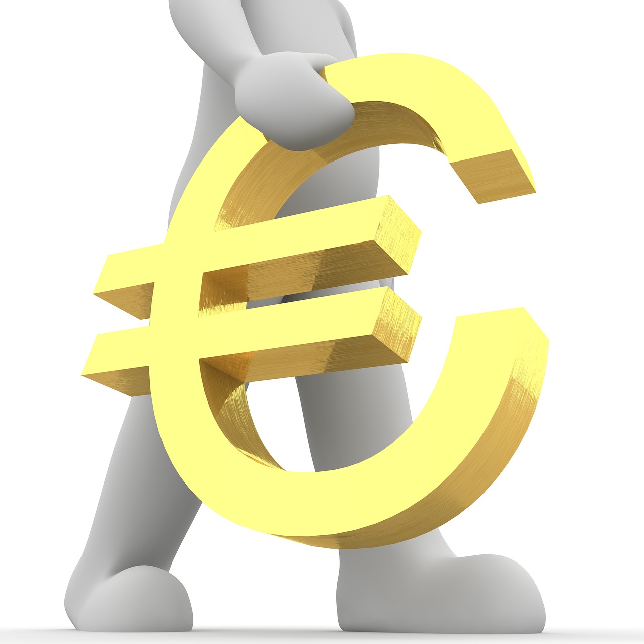 Euras, Personažai, 3D, Simbolis, Europa, Valiuta, Euro Ženklas, Europietis, Finansai, Pinigai