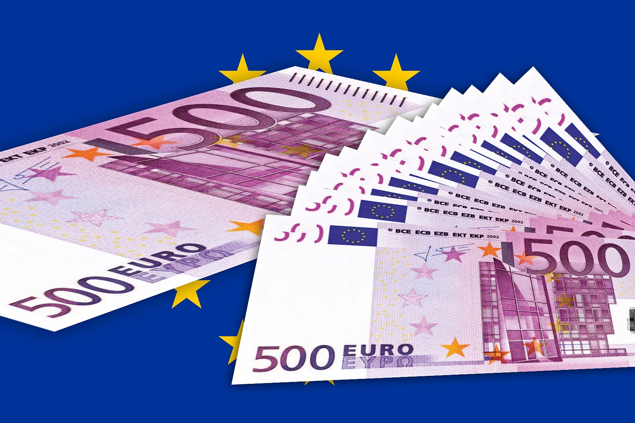 Euras, Krūva, Europa, Eu, Europos Sąjunga, Pinigų Sąjunga, Žvaigždė, Vėliava, Pinigai, Valiuta