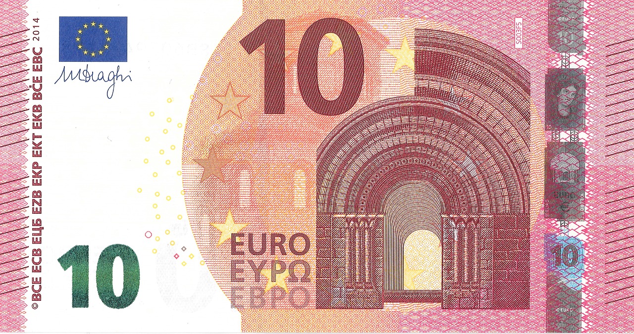 Euras, 10, Pinigai, Banknotas, Sąskaitos, Turtingas, Turtas, Italy, Italijos Respublika, Fonas