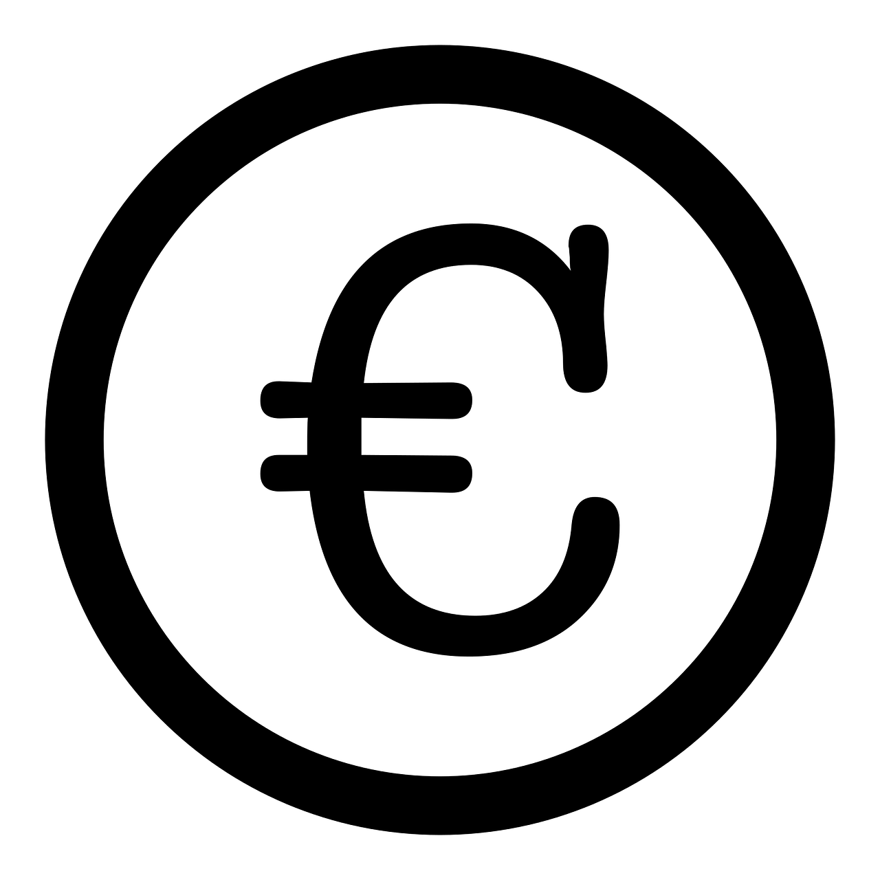 Euras, Simbolis, Pinigai, Valiuta, Dizainas, Finansai, Europa, Nemokama Vektorinė Grafika, Nemokamos Nuotraukos,  Nemokama Licenzija