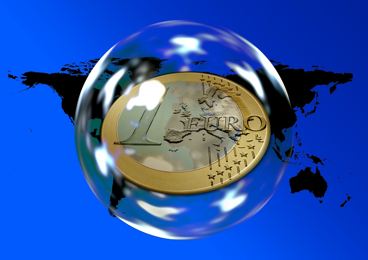 Euras, Pinigai, Valiuta, Pasaulis, Visuotinis, Muilo Burbulas, Įskaitant, Nemokamos Nuotraukos,  Nemokama Licenzija