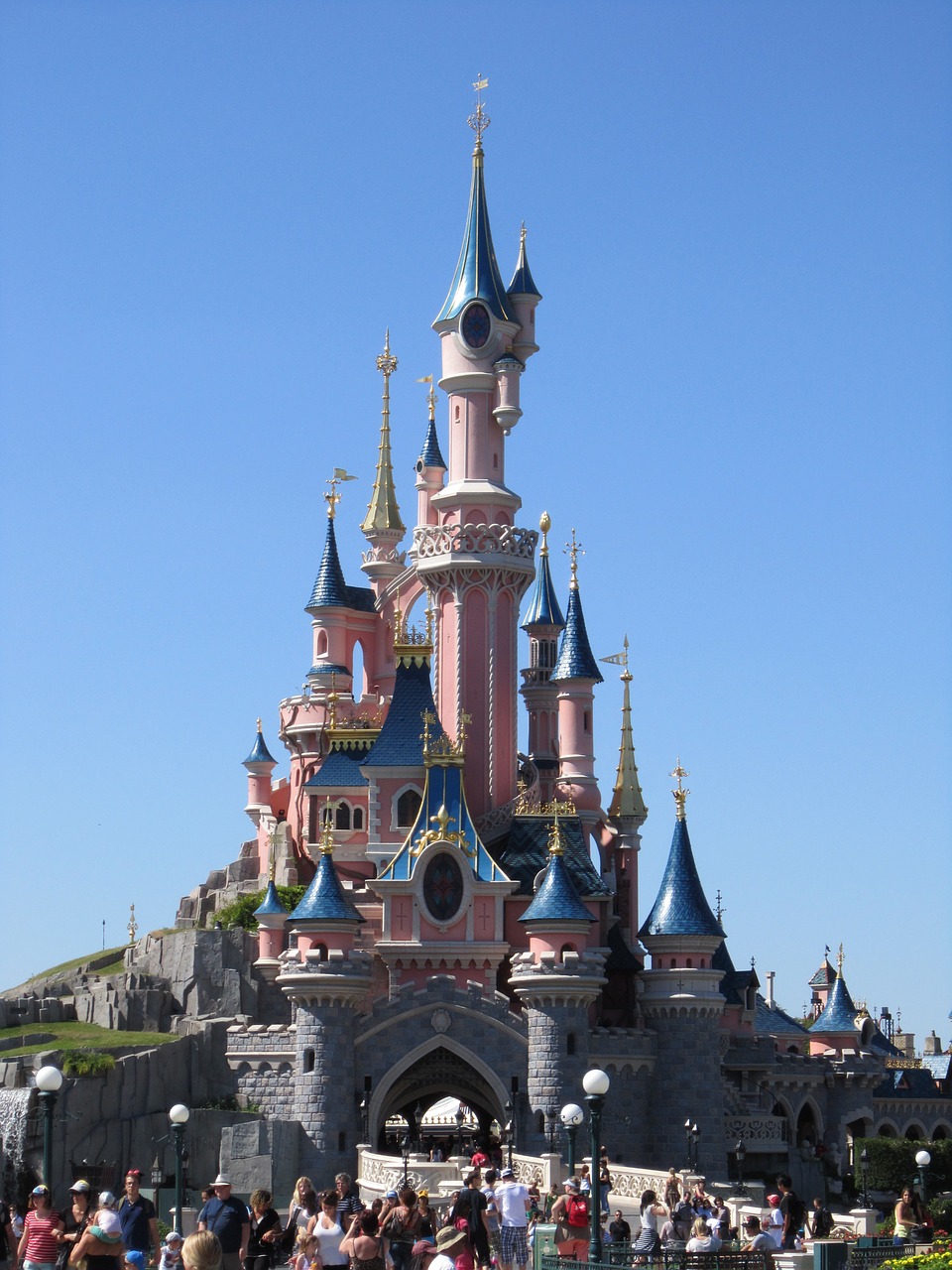 Eurodisney,  Paris,  Vaikai,  Pilis,  Žaidimų Aikštelė,  Princeses, Nemokamos Nuotraukos,  Nemokama Licenzija