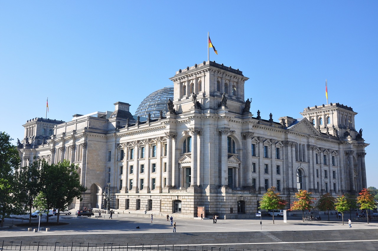 Reichstagas, Berlynas, Vokietija, Europa, Vista, Nemokamos Nuotraukos,  Nemokama Licenzija