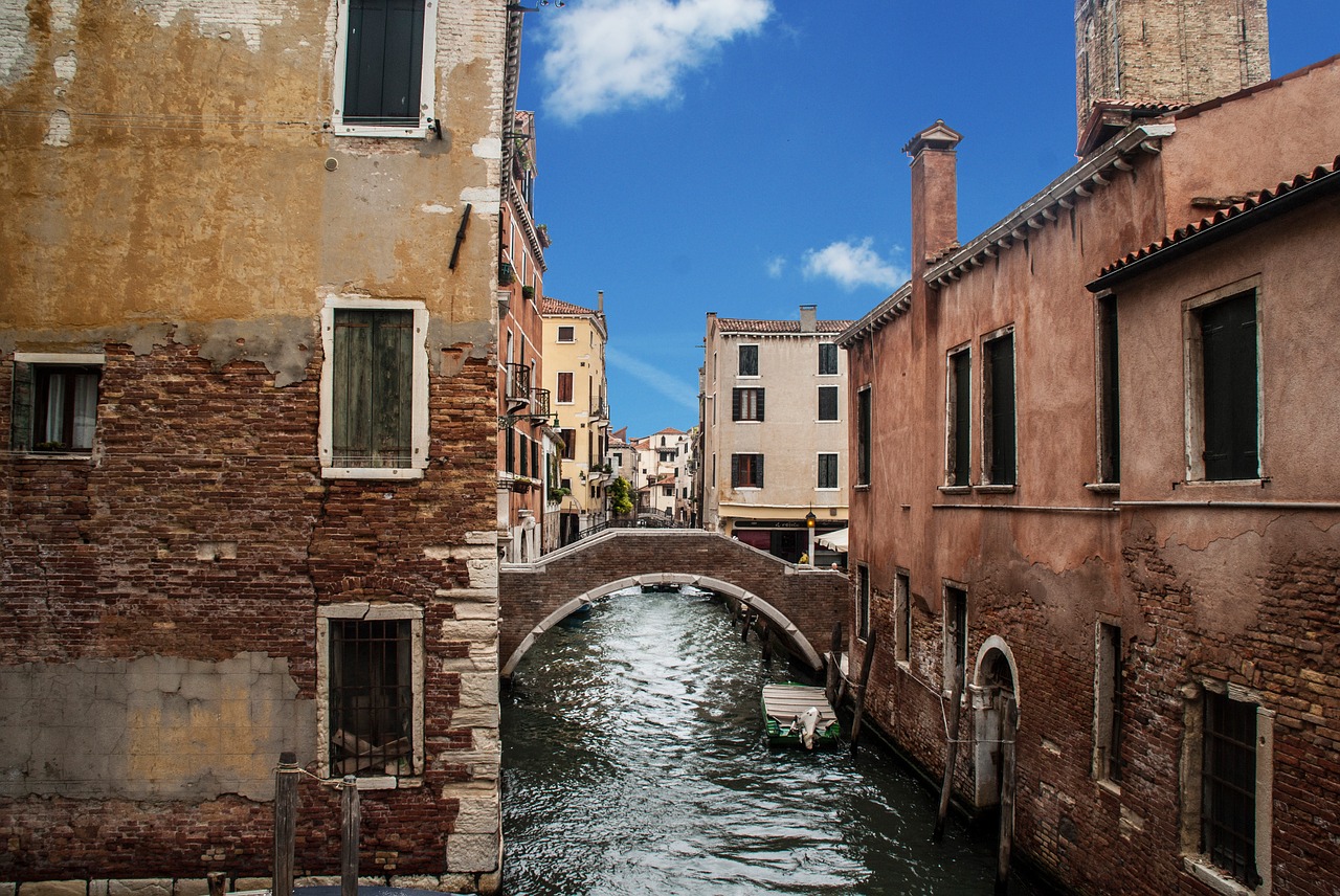 Europa, Italy, Venecija, Šventė, Alpių, Vanduo, Gražus, Kanalo Grande, Gondola, Gondolos Važiavimas