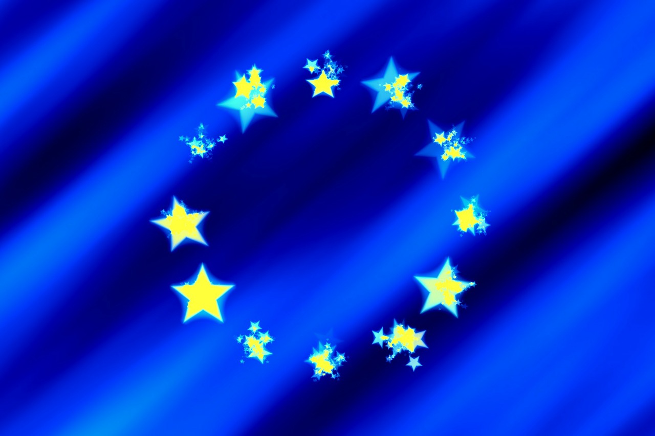 Europa, Vėliava, Žvaigždė, Mėlynas, Europietis, Plėtra, Lūkesčiai, Eu, Euras, Mokytis