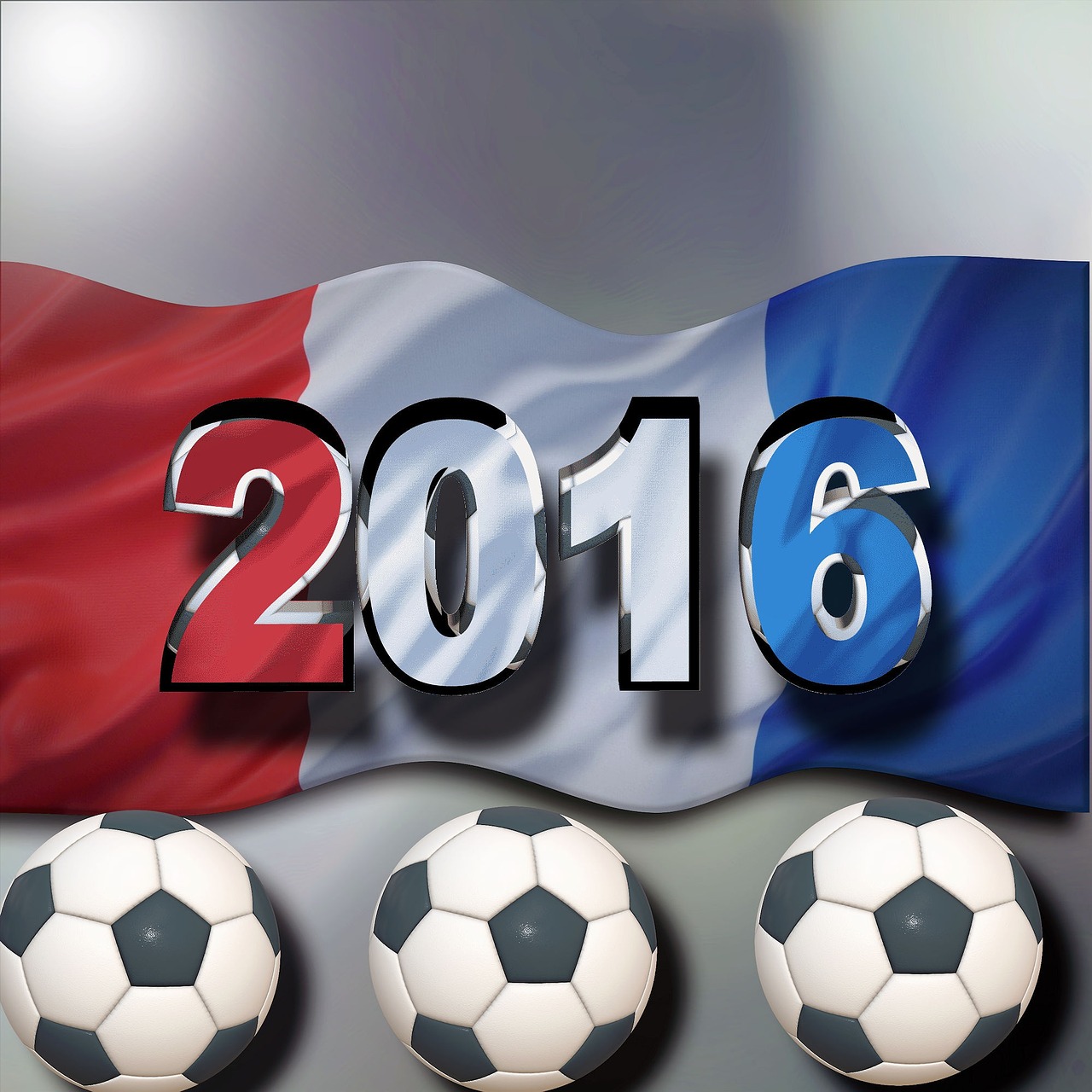 Europos Čempionatas, Futbolas, France, Rutulys, Apie, Raudona, Balta, Mėlynas, Futbolo Rungtynės, Em
