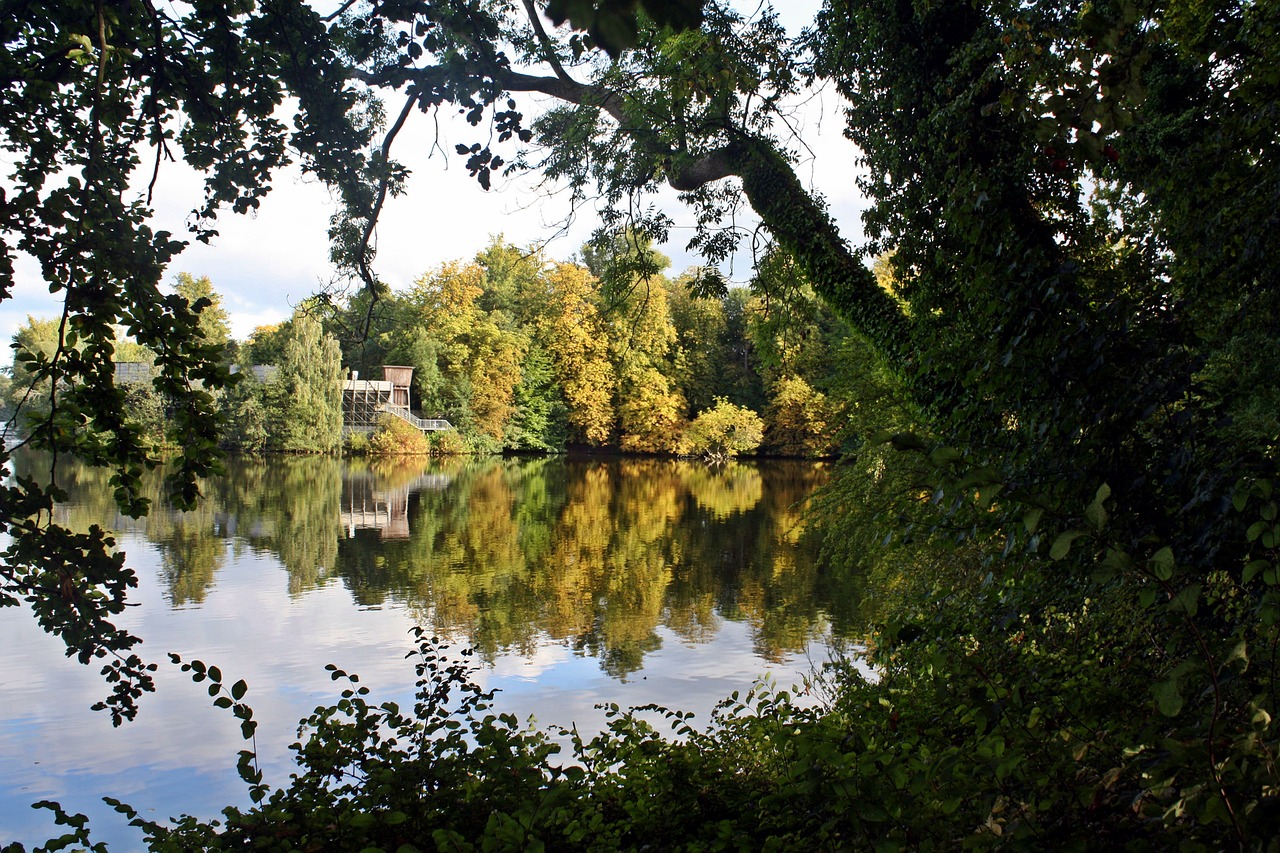 Eutinas, Holsteino Šveicarija, Rudens Spalvos, Ežeras, Atsipalaiduoti, Atsipalaiduoti, Ruduo, Baltijos Jūra, Ostholšteinas, Džiaugsmo Jūra