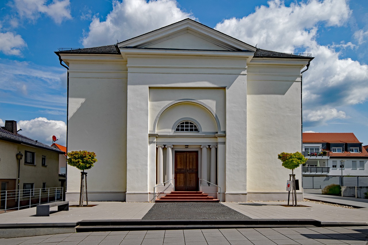 Evangelikų Bažnyčia, Smūgis, Taunusstein, Taunus, Hesse, Vokietija, Senamiestis, Lankytinos Vietos, Kultūra, Pastatas