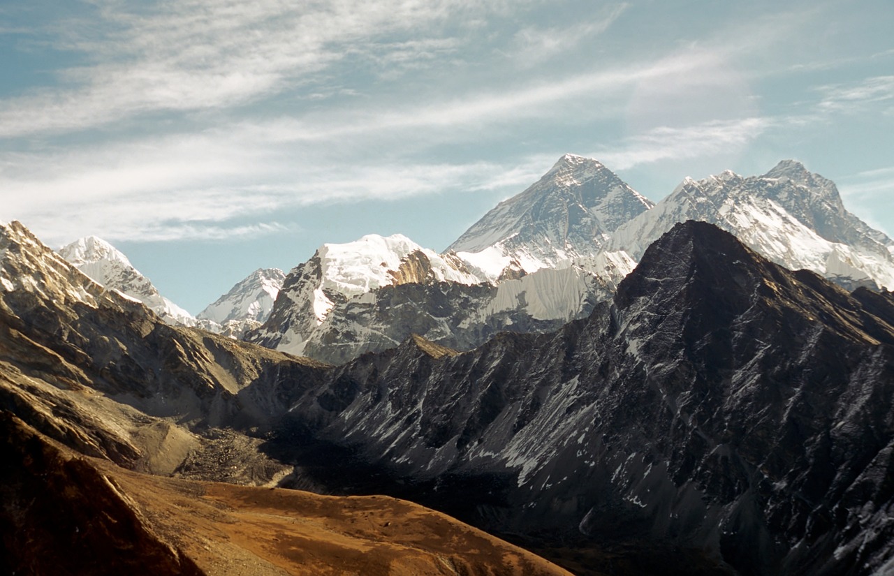 Everest, Nepalas, Himalaja, Kalnas, Piko, Sagarmatha, Khumbu, Žygiai, Kelionė, Nemokamos Nuotraukos